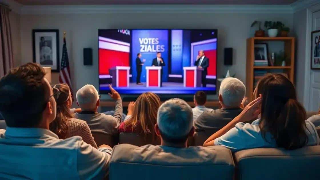how debates influence voter perception