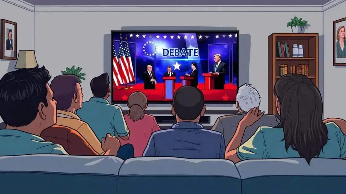 How debates influence public opinion