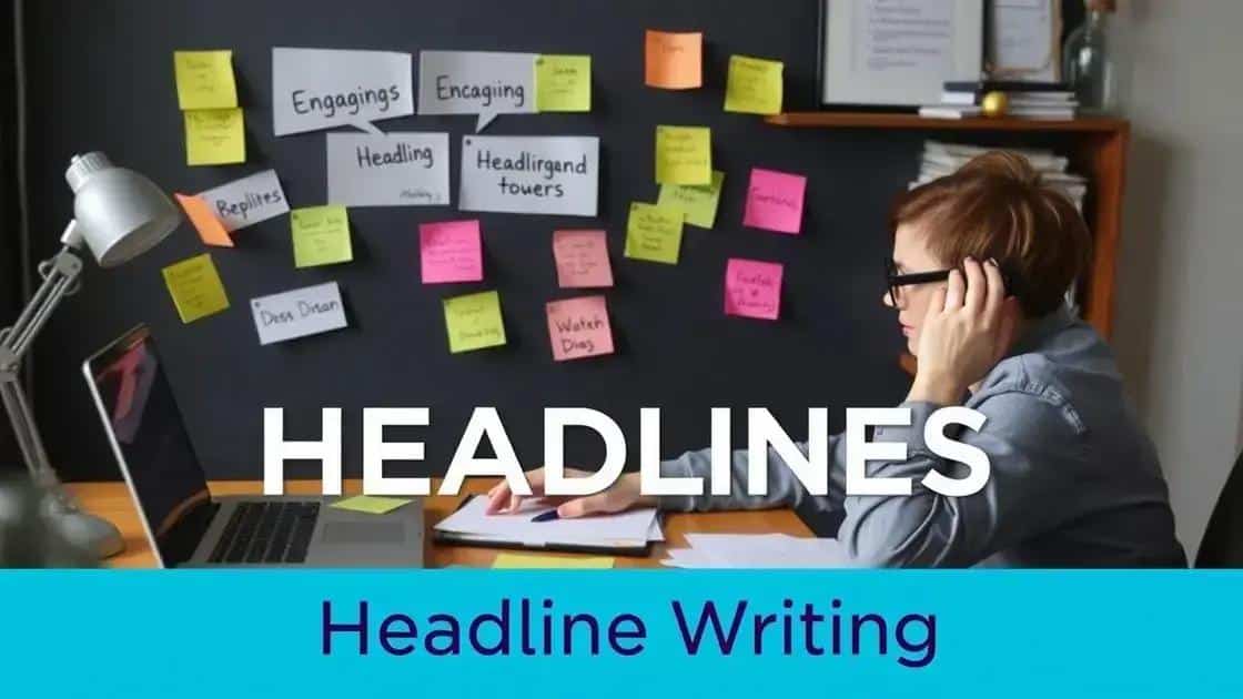 Techniques for writing engaging headlines