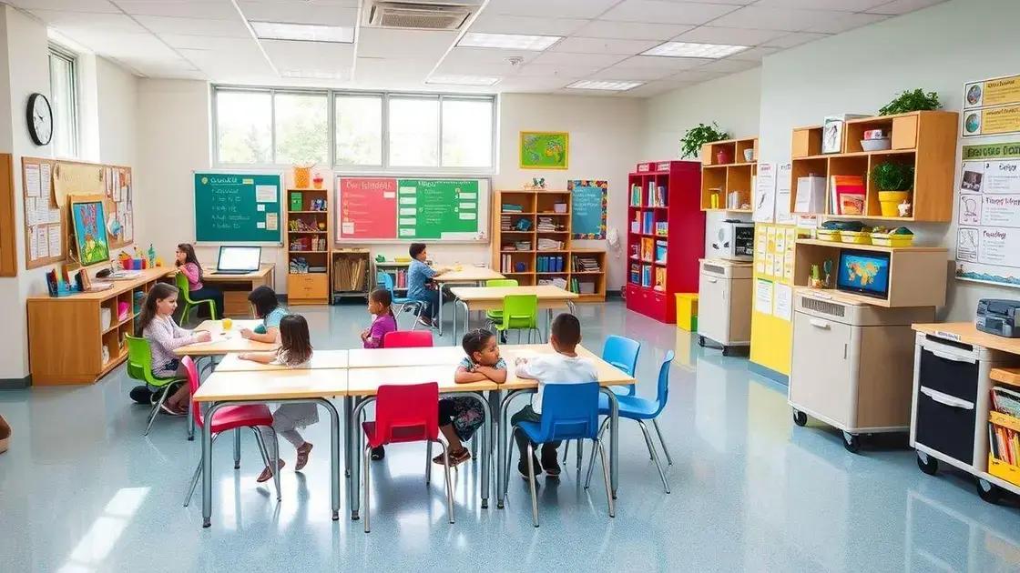 Innovative examples of wall free school supplies