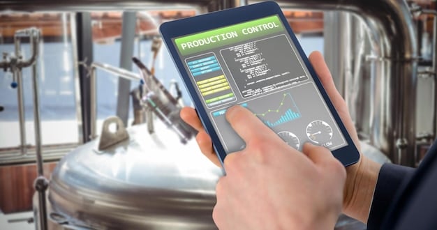 A detailed dashboard interface showing real-time analytics of a supply chain, highlighting bottlenecks, predicting delays, and suggesting alternative routes for optimal efficiency.