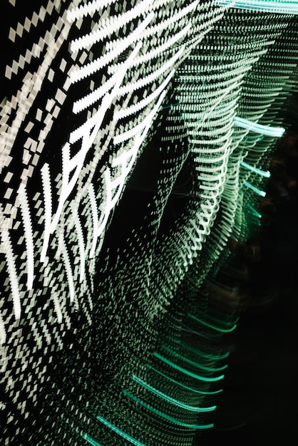 A close-up graphical representation of various machine learning algorithms being applied to sensor data streams from industrial equipment, highlighting pattern recognition and anomaly detection.