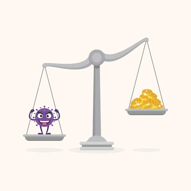 A graphical depiction of a balancing scale with data on one side and ethical considerations on the other, representing the need to balance technological advancement with ethical governance in AI.