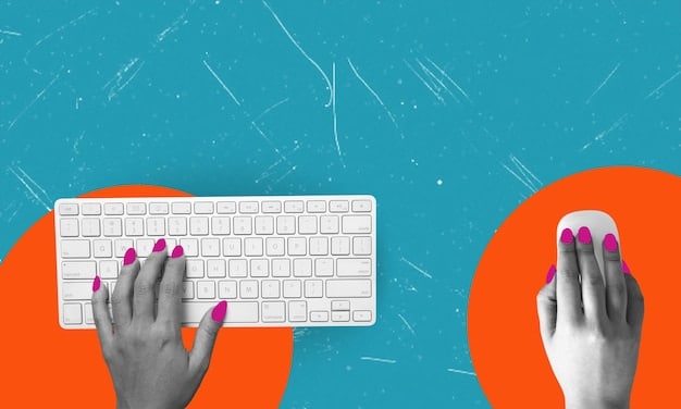 A split image showing a human hand typing on a keyboard on one side and an AI interface generating text on the other, symbolizing the collaboration and contrast between human and artificial content creation.