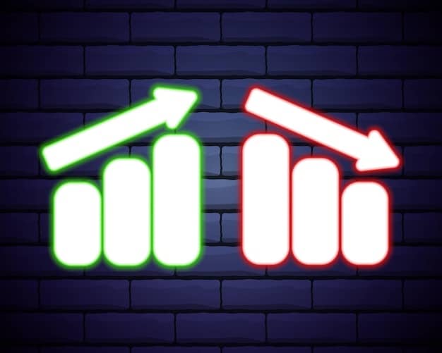 A bar graph showing a clear comparison between lead generation performance before and after implementing AI-powered marketing automation, with a highlighted increase of 30% or more.