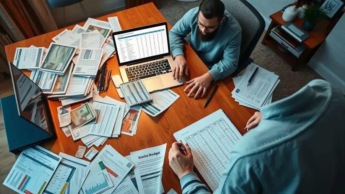 Creating a balanced budget for saving and paying off debt