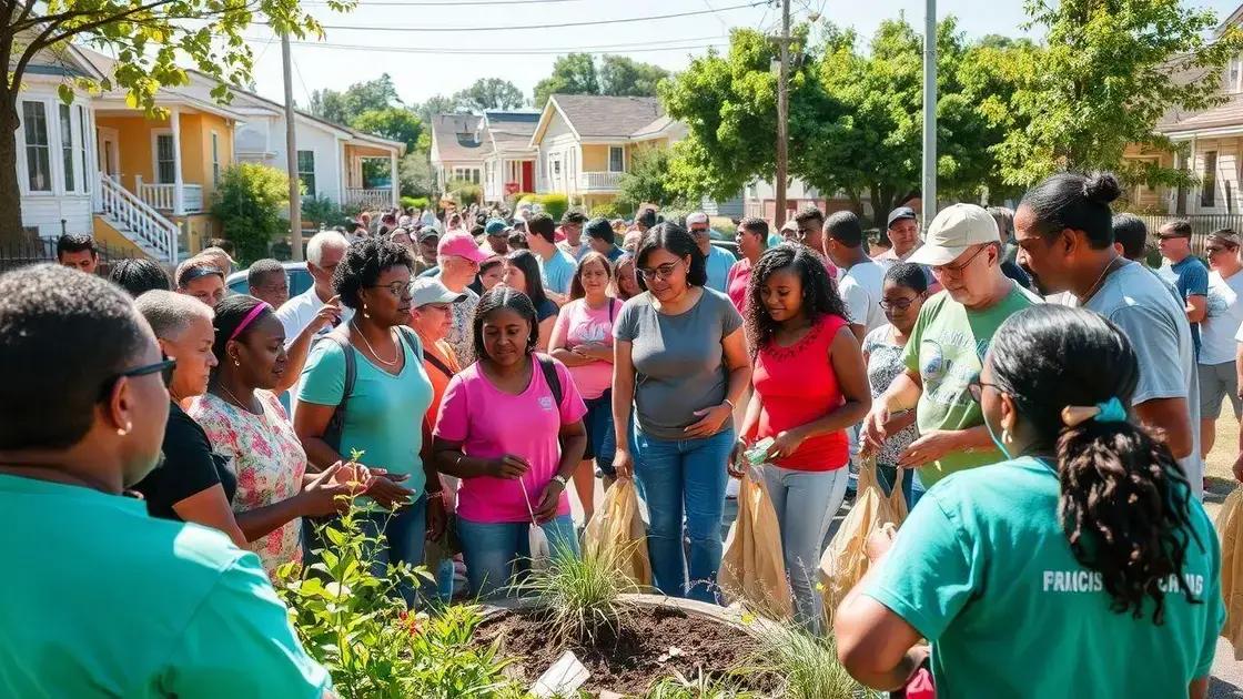 Engaging communities in civic initiatives