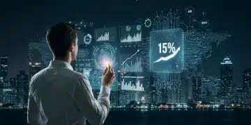 Small business owner using AI to boost 2025 revenue by 15 percent