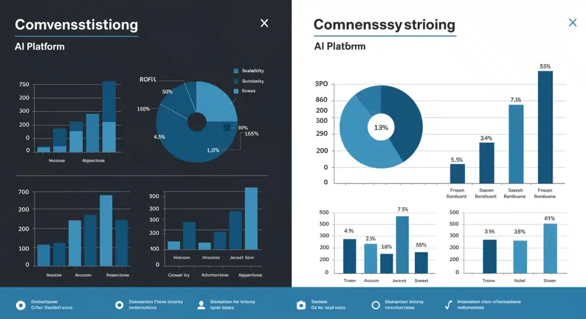 Comparative analysis of AI platform features and ROI for U.S. businesses