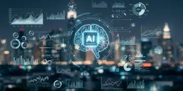 AI-powered market research dashboard visualizing data for faster insights