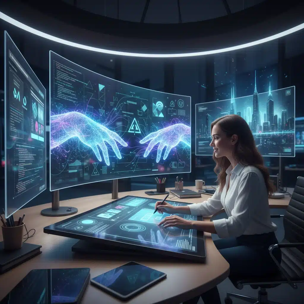 Human-AI collaboration in graphic design