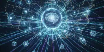 Secure federated learning network across US, protecting data privacy